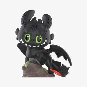 Labubu How to Train Your Dragon Figurine Black
