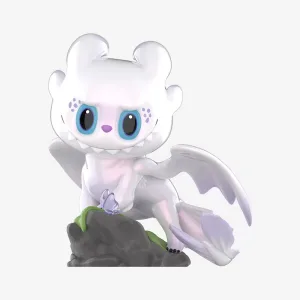 Labubu How to Train Your Dragon Figurine White ( Secret)