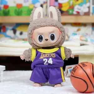 Basketball Jersey for Labubu Doll