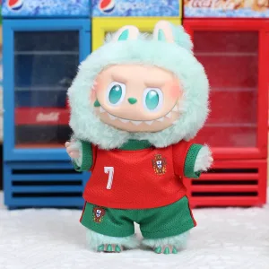 Football Jersey for Labubu Dolls